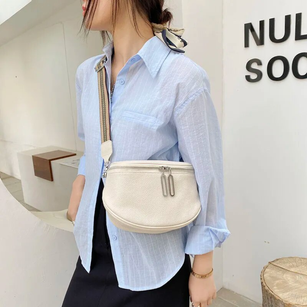 Lucy Leather Saddlebag | Cute and trendy
