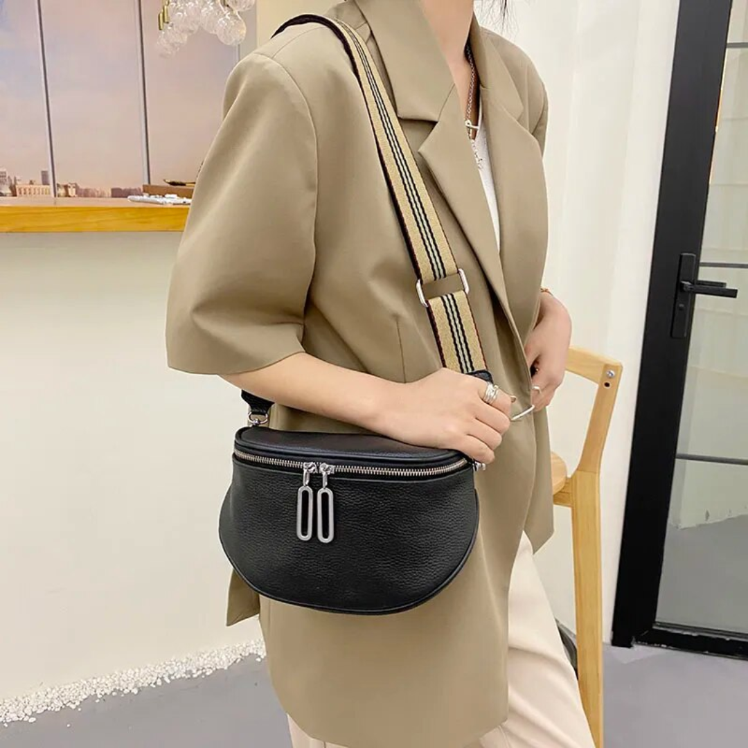 Lucy Leather Saddlebag | Cute and trendy