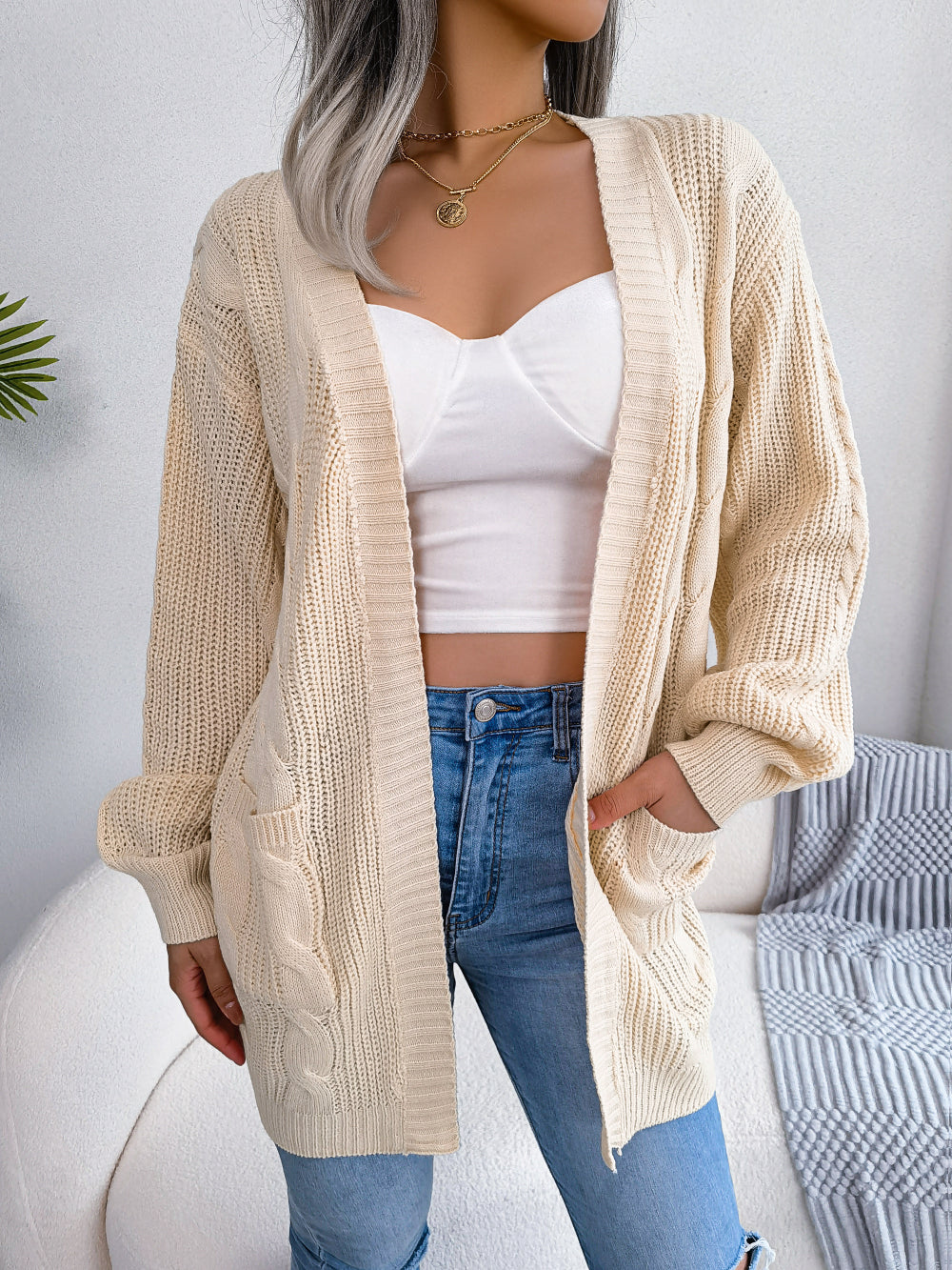 LP | General chic and relaxed cardigan
