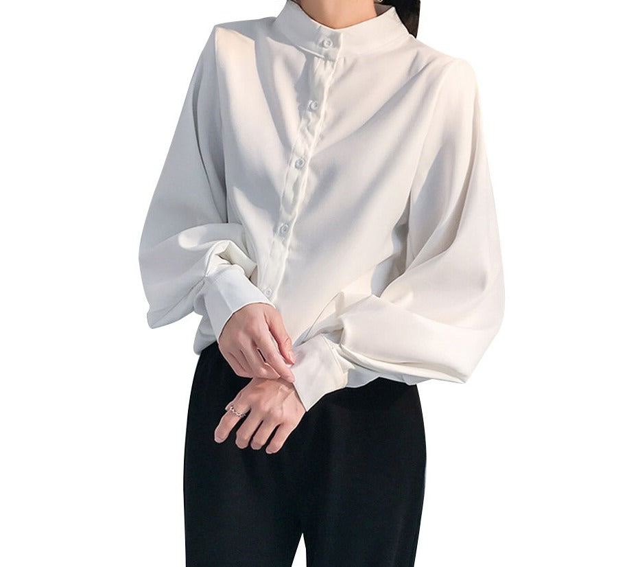 AYELET | Blouse with puffed sleeves