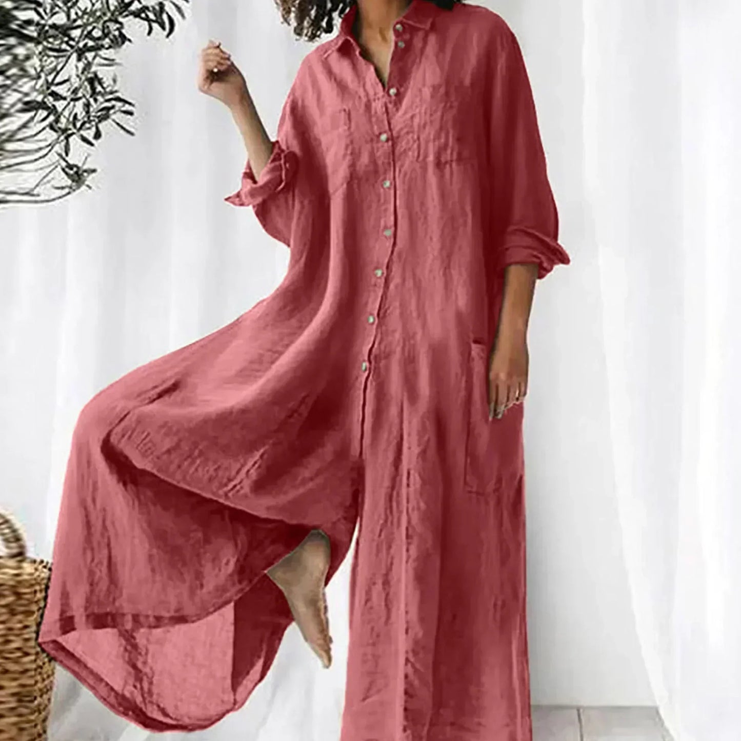 Comfortable loose jumpsuit