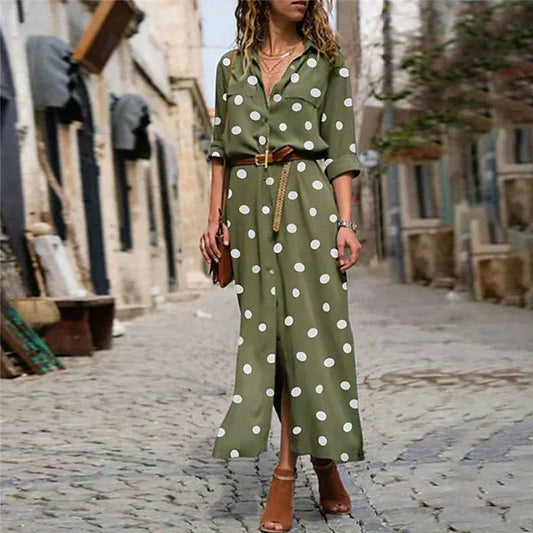 Freja - Polka dot dress