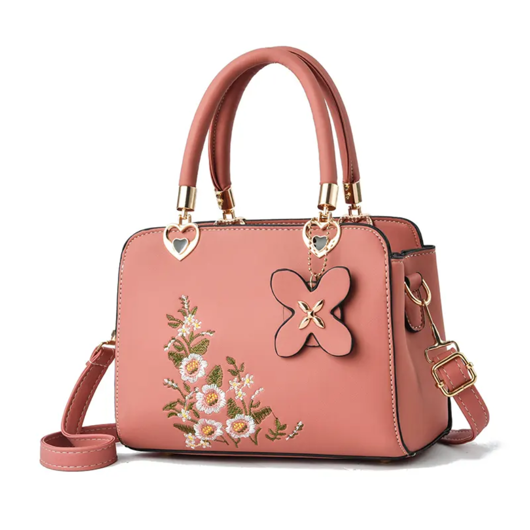 Flora Crossbody Bag | With exquisite embroidery