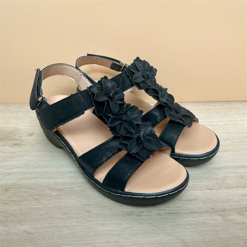 Women's summer sandals | Flowers