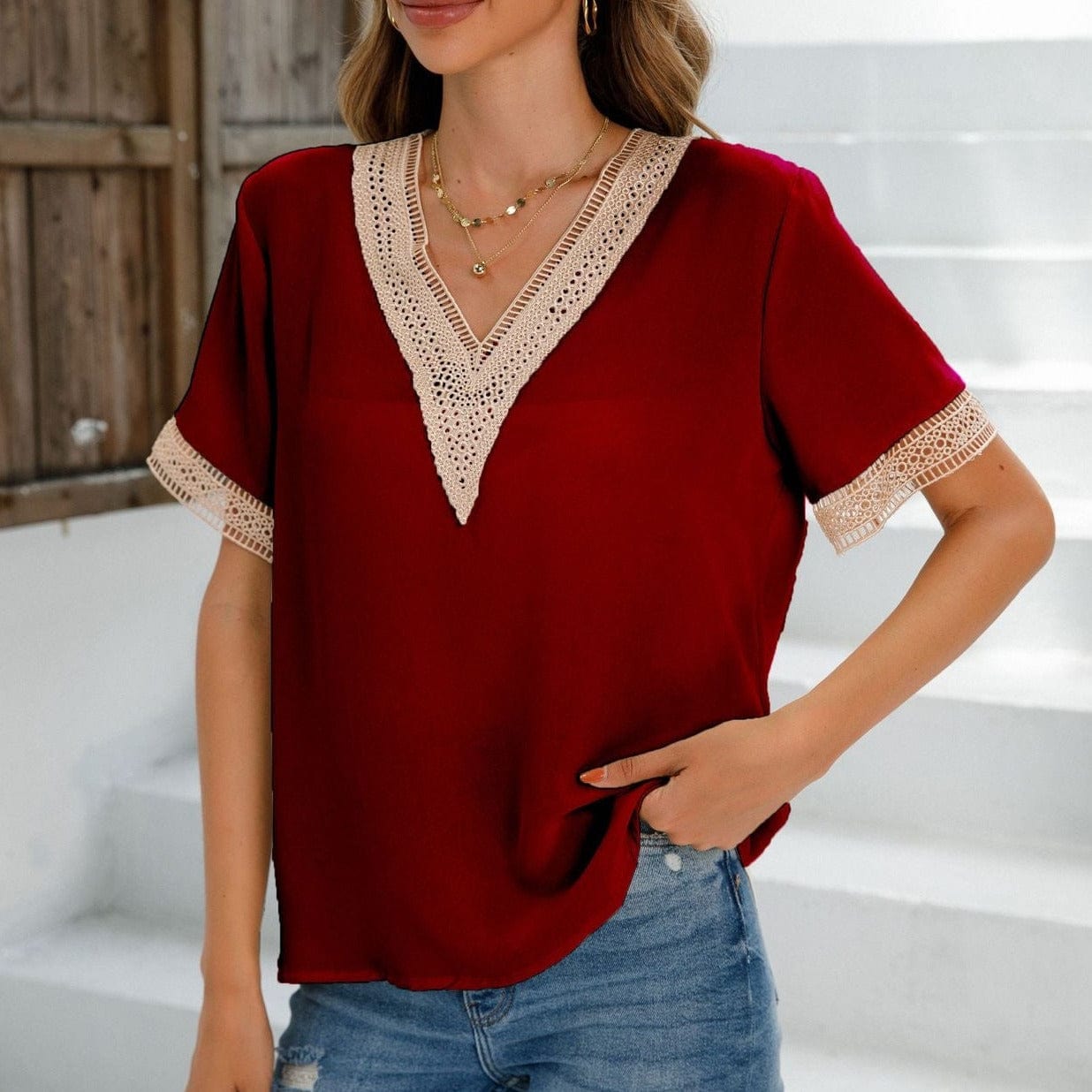 Petunia boho blouse