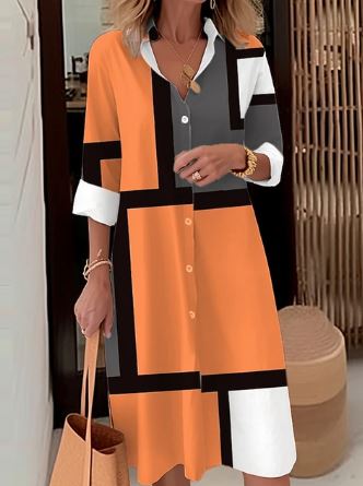 Anna - Abito a camicia elegante