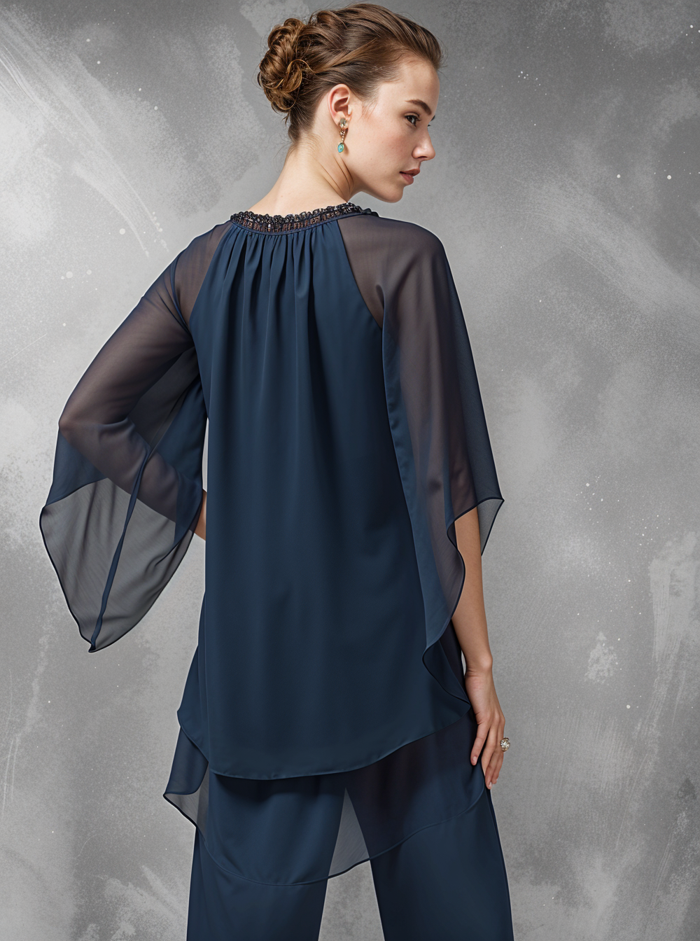 Diahnne - Elegant blouse set for ladies