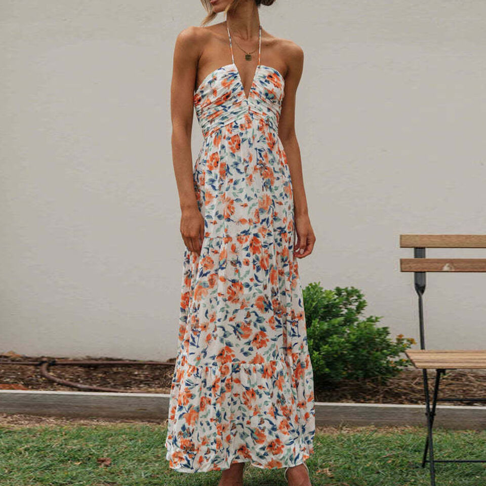 Mc | Maxi floral dress for women