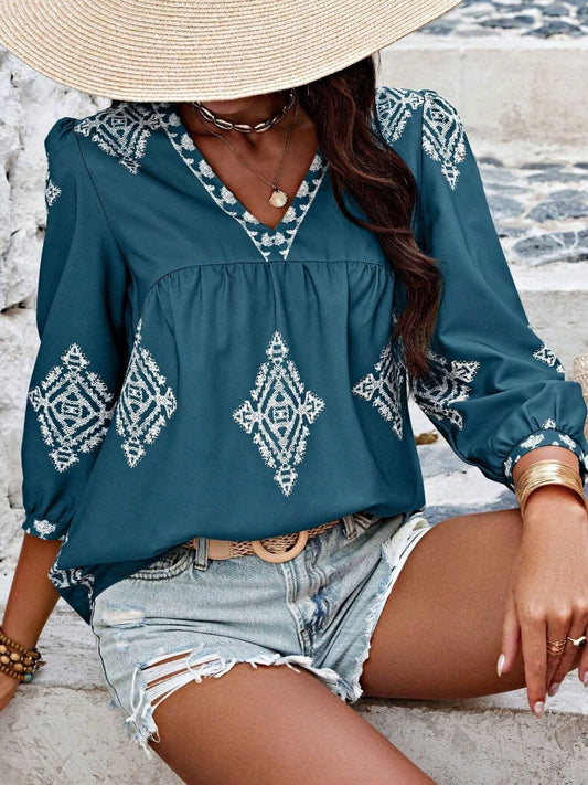 LP | Chic and warm blouse