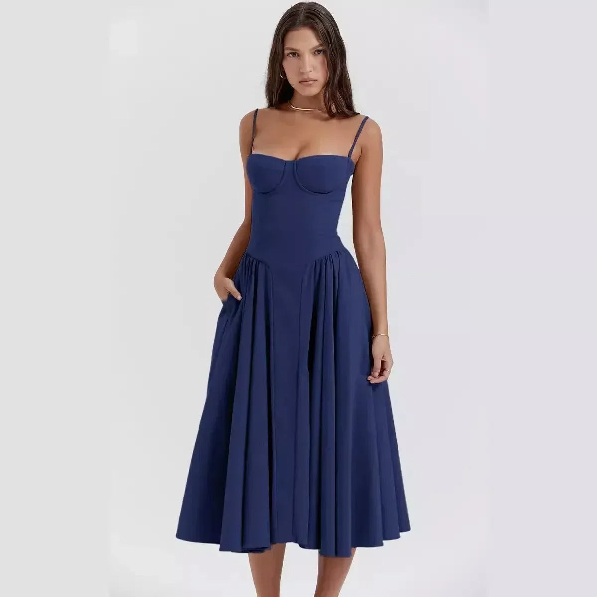 Firenze -Abito elegante senza maniche