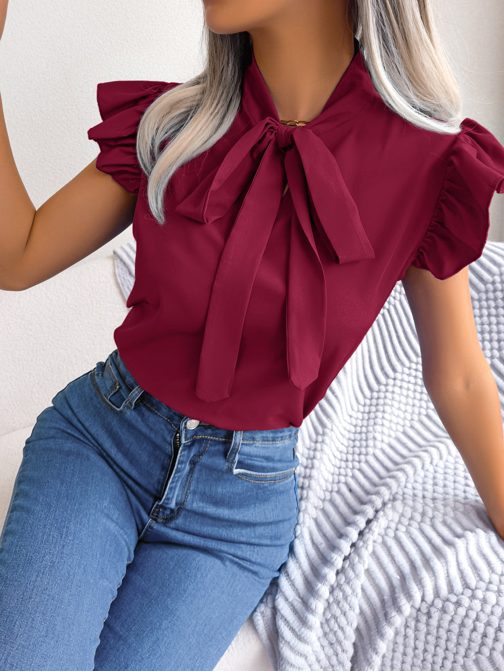 LP | Blouse with bow