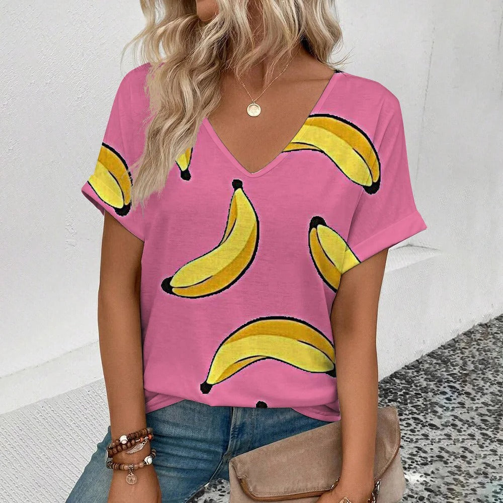 LP | Modern T-shirt with fruit print