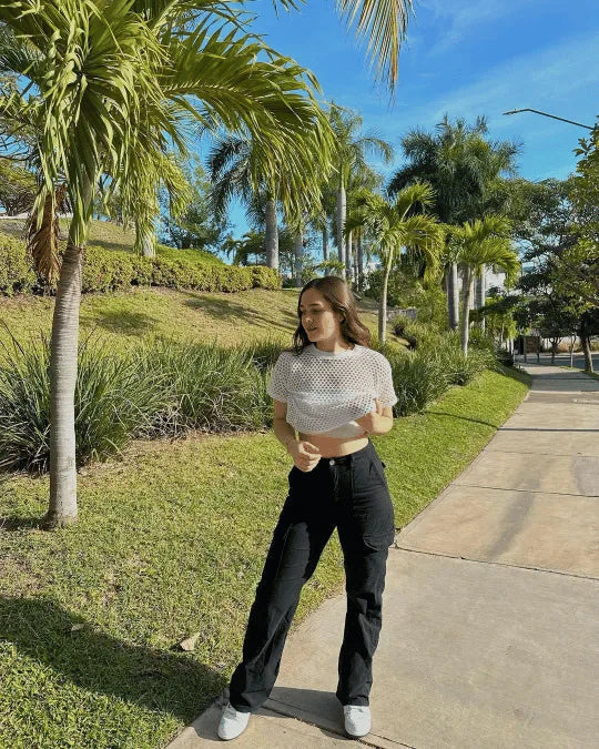 Olivia | Comfortable cargo pants | Daily use | Durable fabric