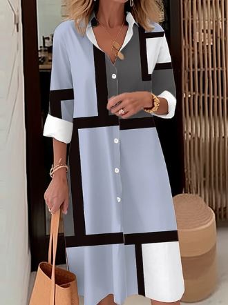 Anna - Abito a camicia elegante