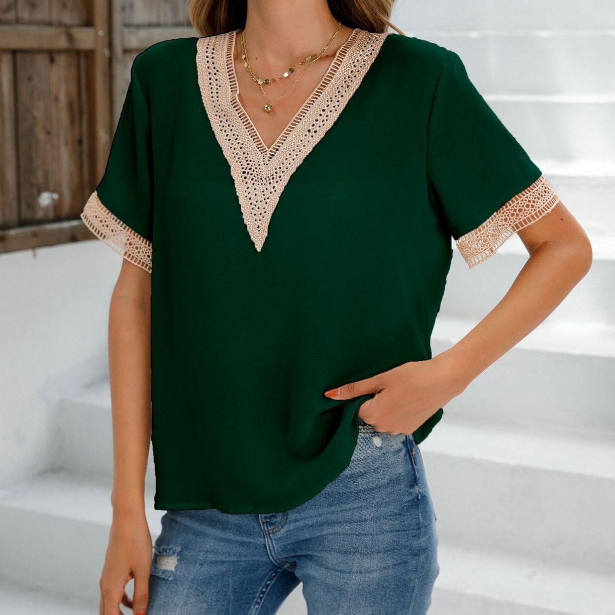 Petunia boho blouse