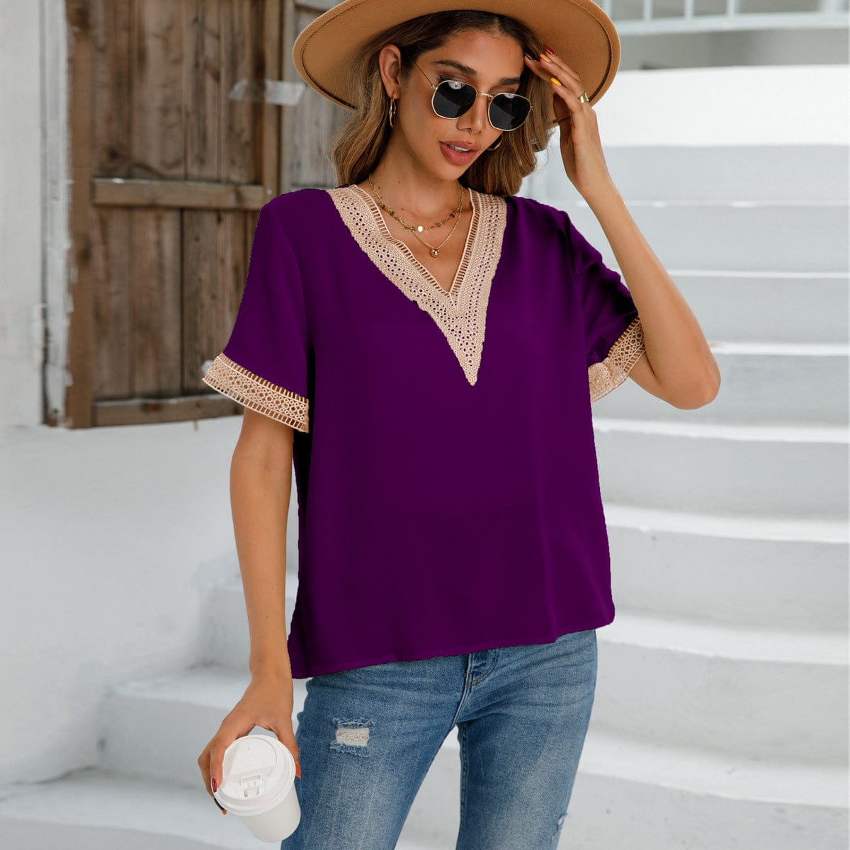 Petunia boho blouse