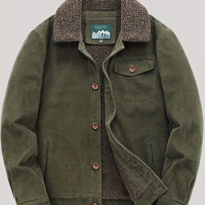 Sven | Fleece button-up jacket
