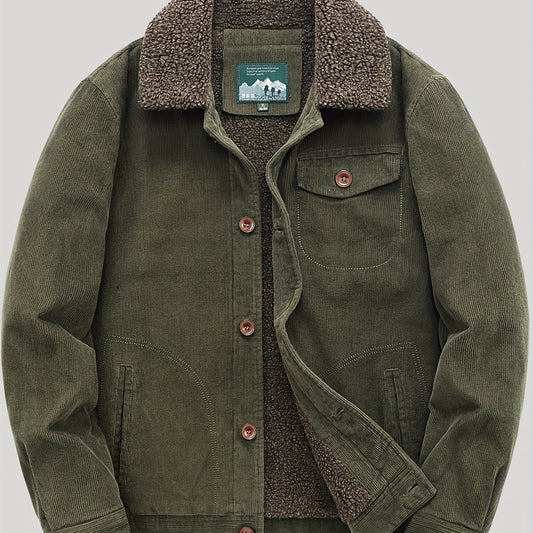 Sven | Fleece button-up jacket