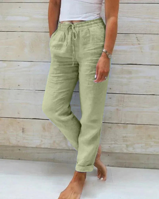 Women's linen pants - Casual chic - 100% premium linen - Perfect for summer