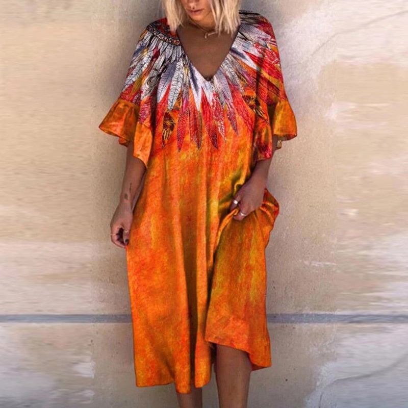 LP | Violet Relaxed and elegant summer dress