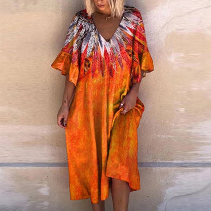 LP | Violet Relaxed and elegant summer dress