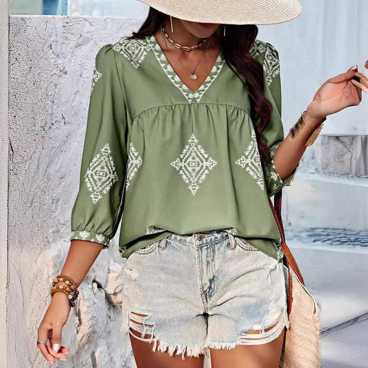 Esme embroidered blouse