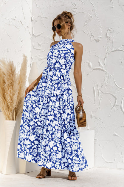 LP | Dress with polka dot print and neck bow