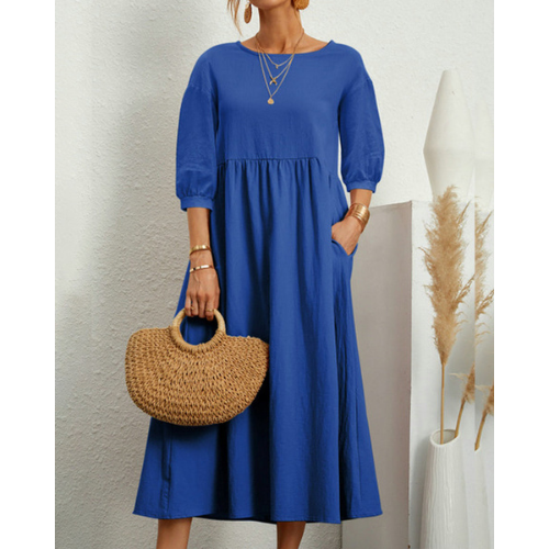 LD | Elegant summer dress with dinner jacket and romantic details