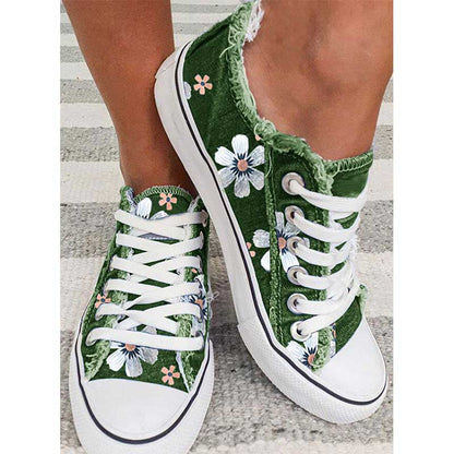 LP | Trainers with floral print