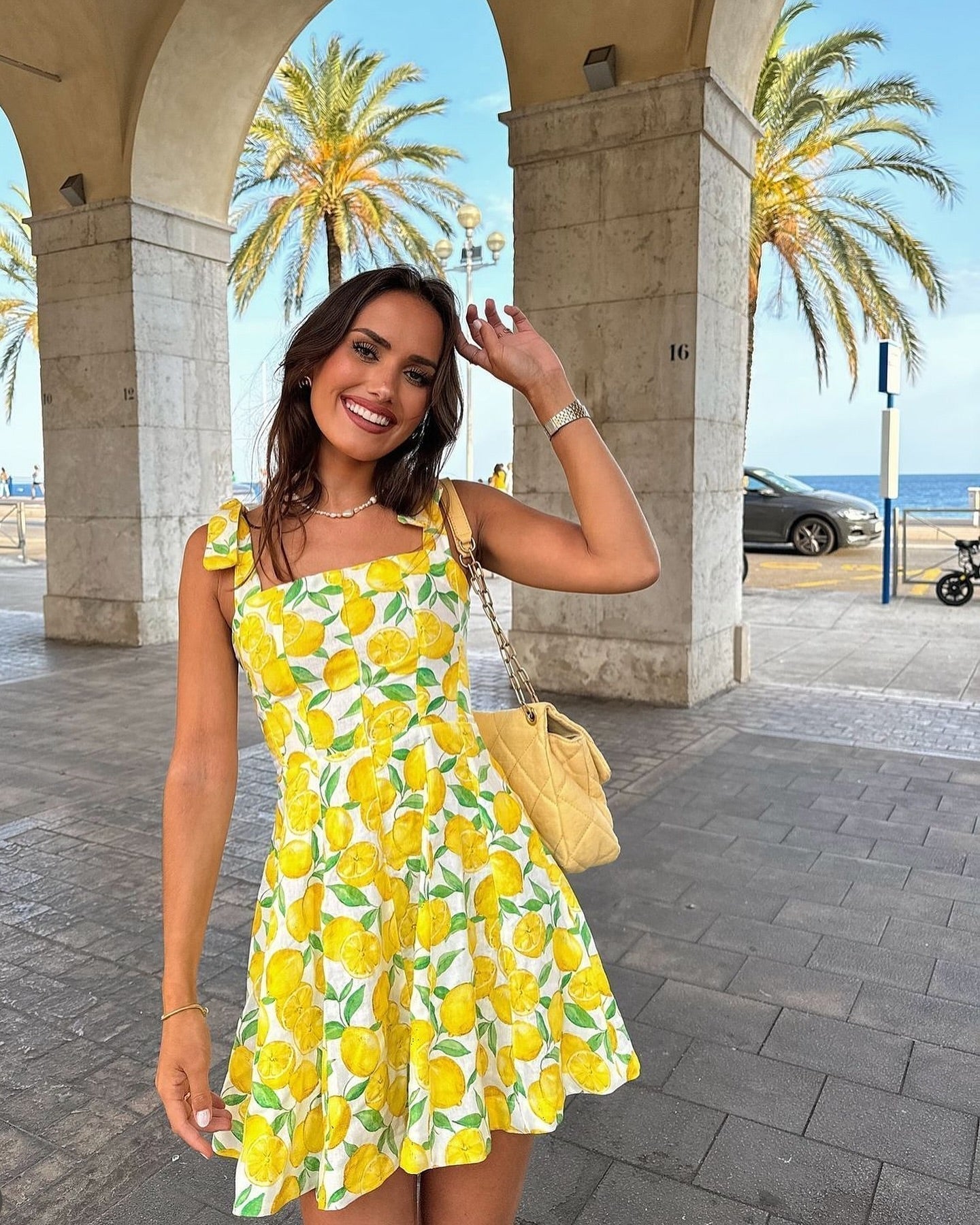 Cute lemon print