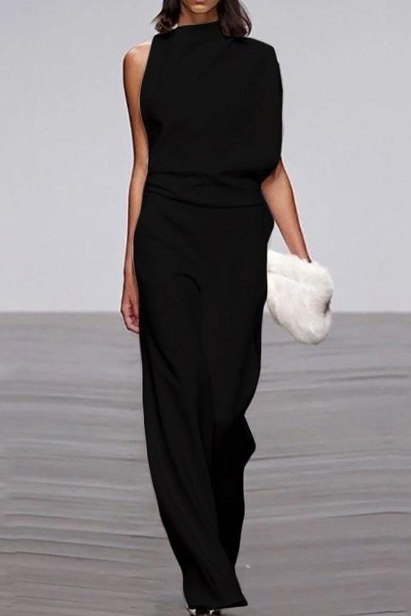 LD Half Turtleneck Boot Cut Jumpsuits (12 colors)