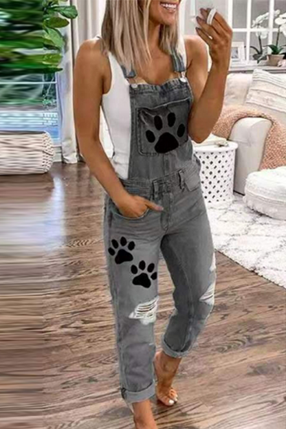 Harlan Jumpsuits with patchwork and square collar