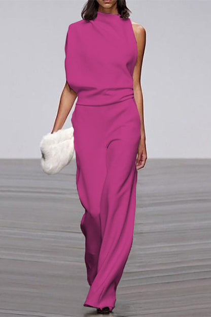 LD Half Turtleneck Boot Cut Jumpsuits (12 colors)