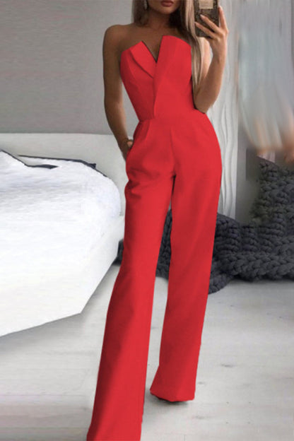 Casual solid-color jumpsuits (3 colors)