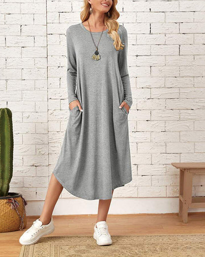 Mc | Women's long-sleeved dress.