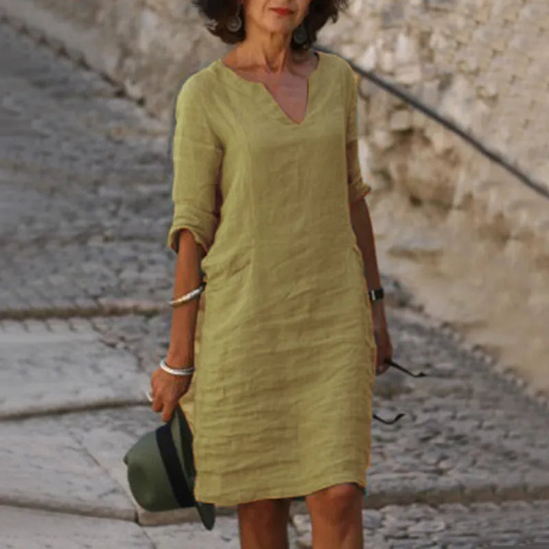 V-neck dresses for women
