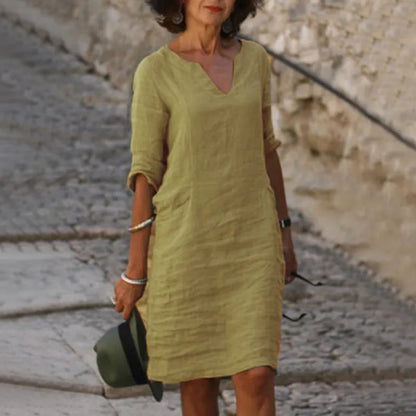 V-neck dresses for women