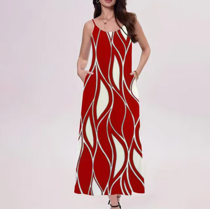 LP | Dress with wave pattern