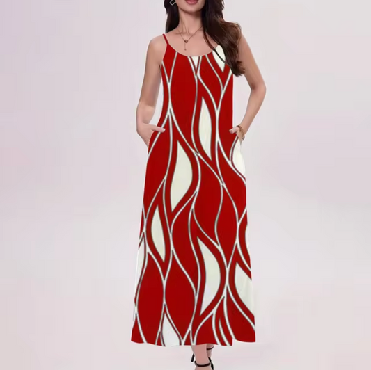 LP | Dress with wave pattern