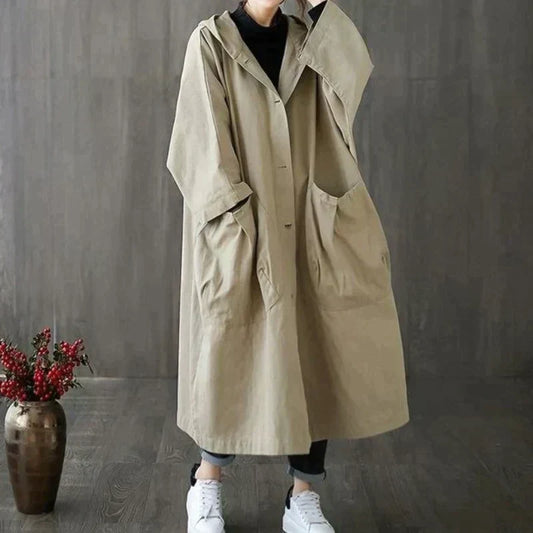 Arnita | Chic and Comfortable Plus Size Women's Trench Coat