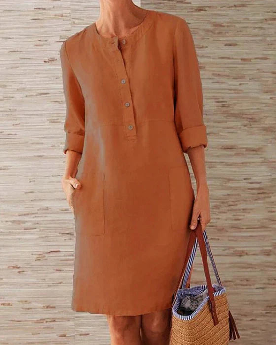 LP | One-color elegant dress