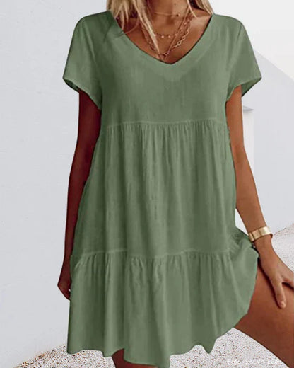 LP | Loose, casual dress with short sleeves