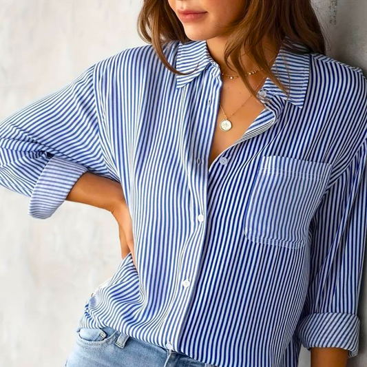 Jet | women's casual striped blouse