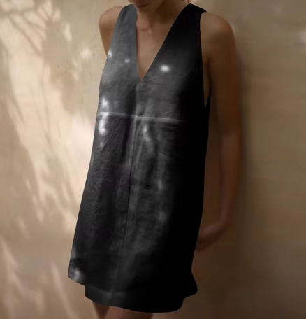 Mc | Holiday casual dress in linen 202