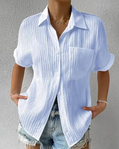 LP | Elegant and comfortable one-color shirt