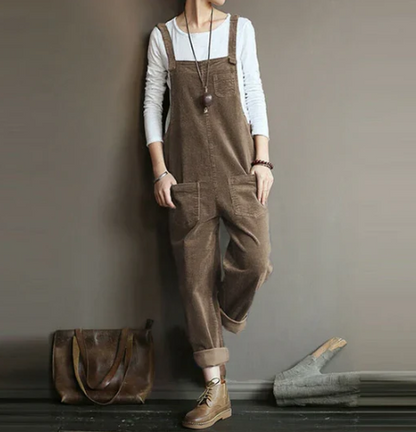 Eliza - Casual corduroy jumpsuit