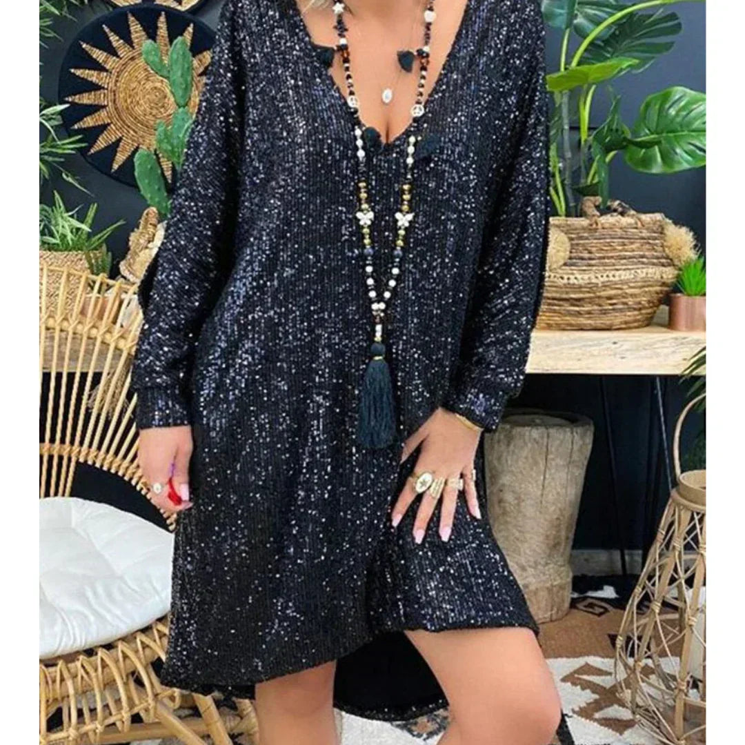 LP | Sequined Glitter Dress