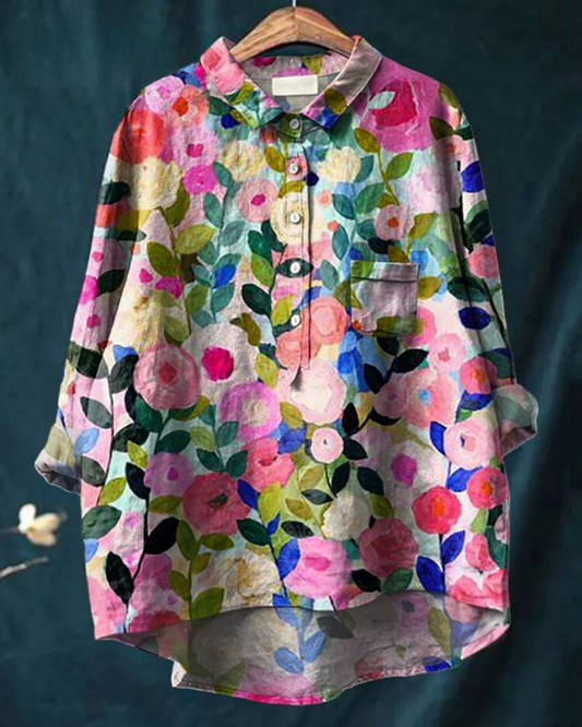 Lorventis™ | Elegant and versatile floral blouse