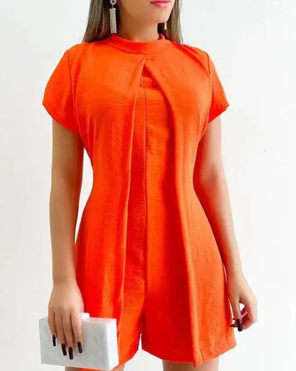 Cathy - Elegant jumpsuit with overlays