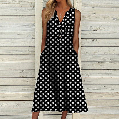 LP | Polka Dot Print Dress